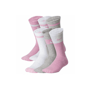 Nike Girls Everyday Cushion Socks 6-pair Pack Shoe Size 3Y-5Y/Sock Size SM